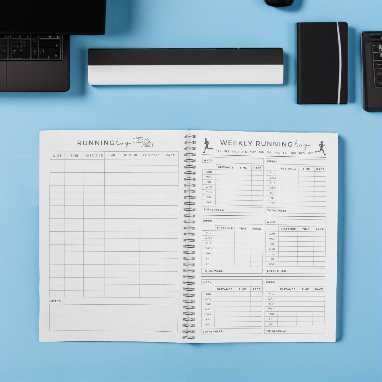 Premium Fitness Planning Noteb - Fitness With Nutrition ulasan dan harga