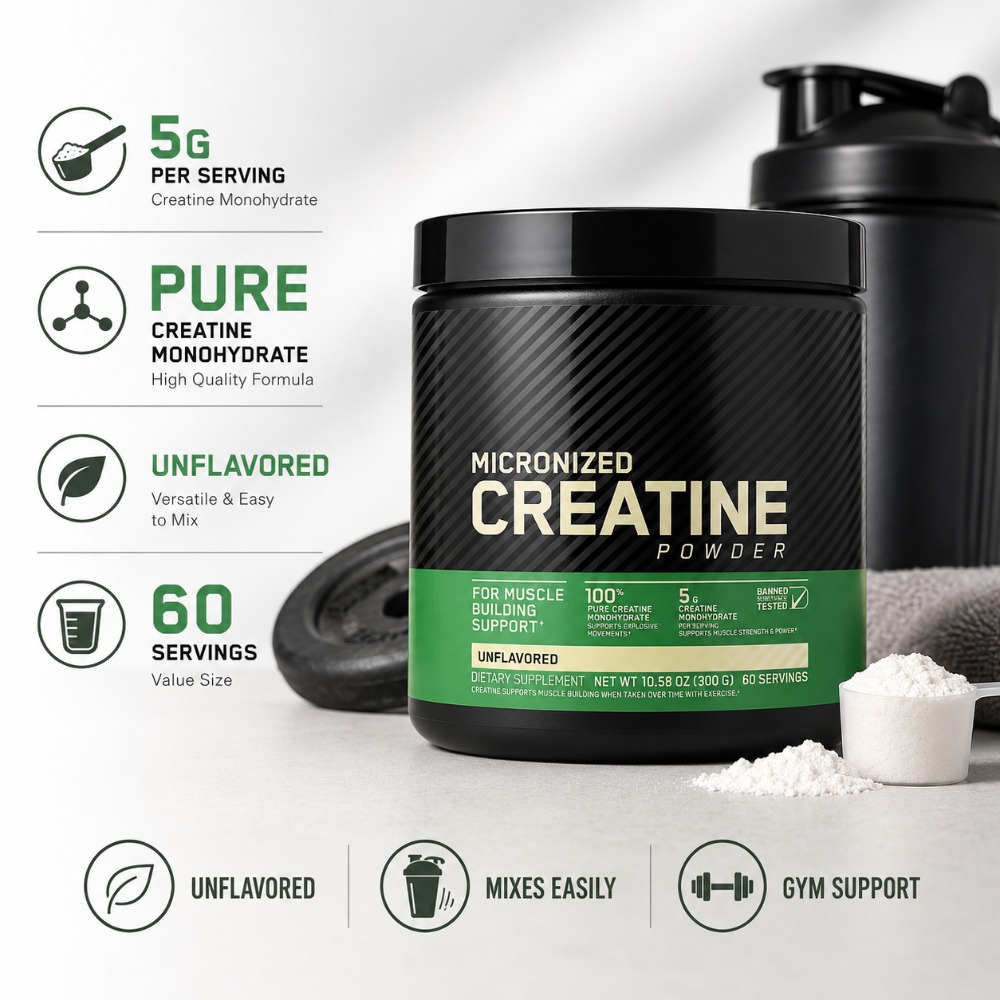 Creatine Monohydrate Powder 30 - Fitness With Nutrition ulasan dan harga