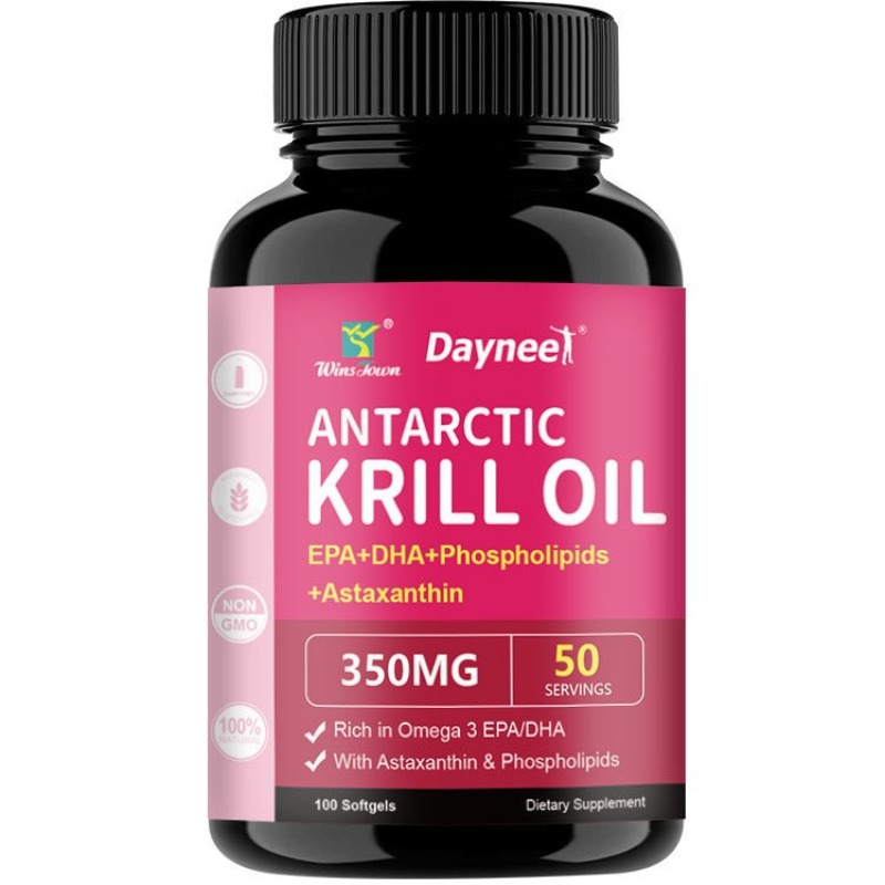 Krill oil soft capsules supple - Fitness With Nutrition ulasan dan harga